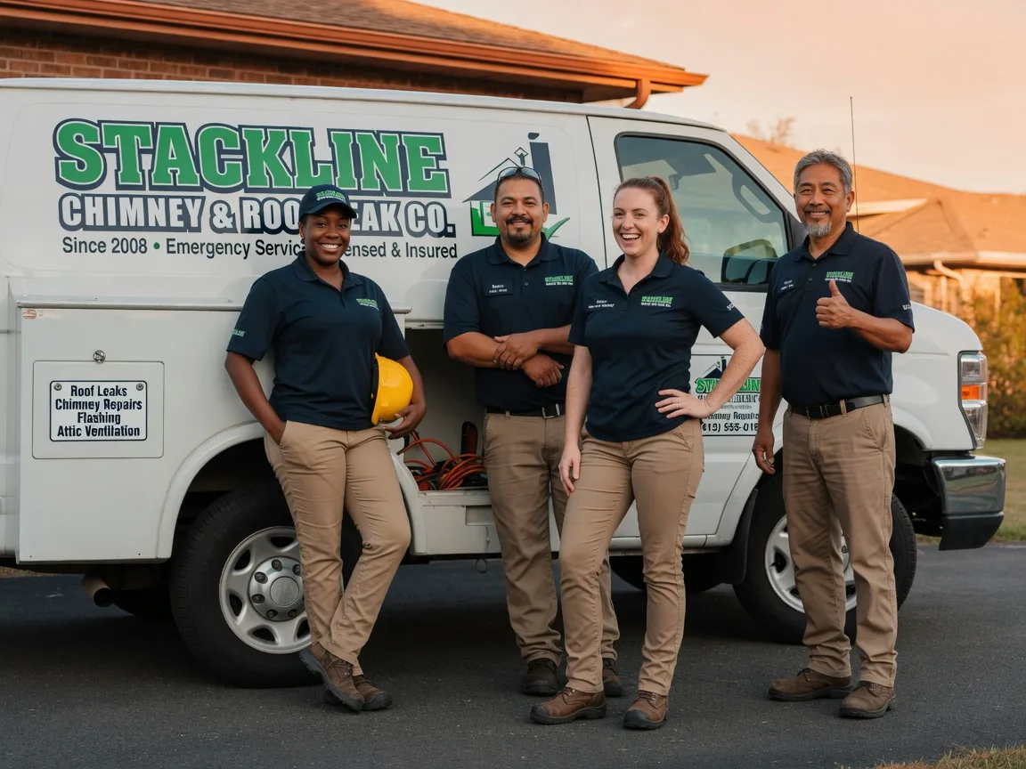 Chimney flashing repair company in Houghton, SD